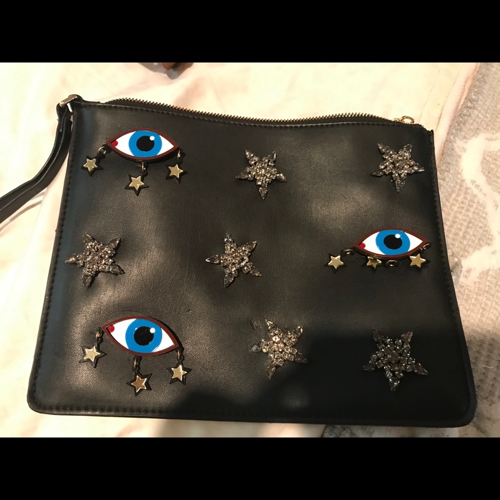 Cynthia Rowley New Clutch Eyes and Stars